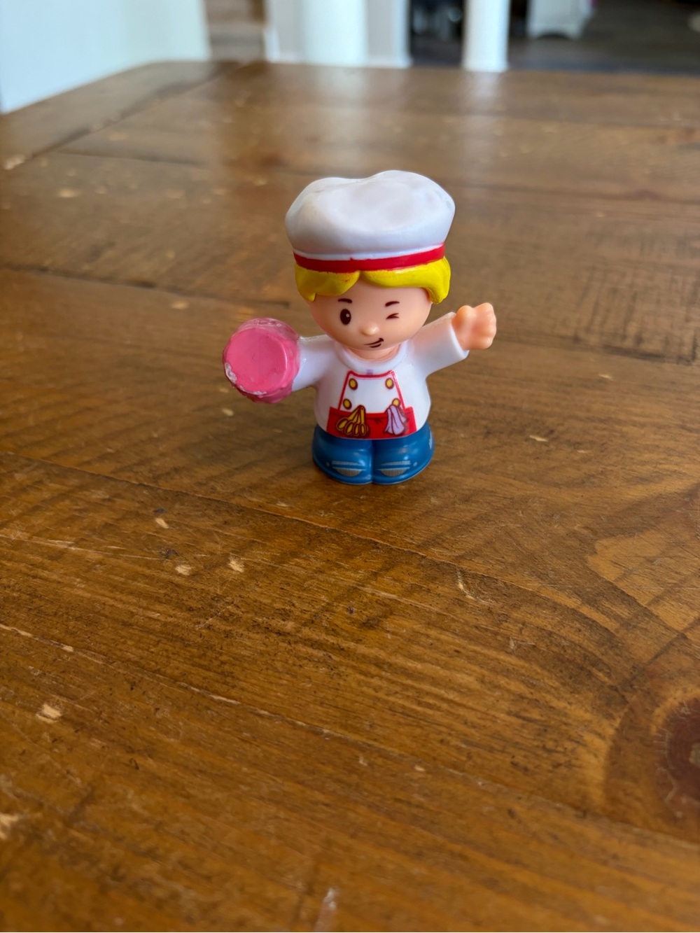 Fisher Price Little People Baker/chef  as is